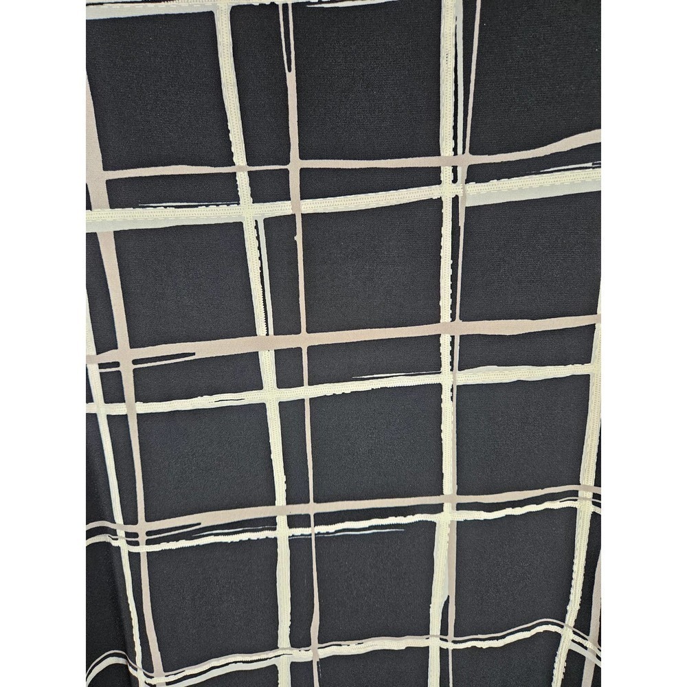 Apt 9 Women's Black and White TShirt Style Dress Abstract NWT Size L - Picture 6 of 8